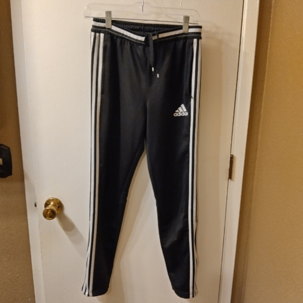 Women's Large black & white track pants